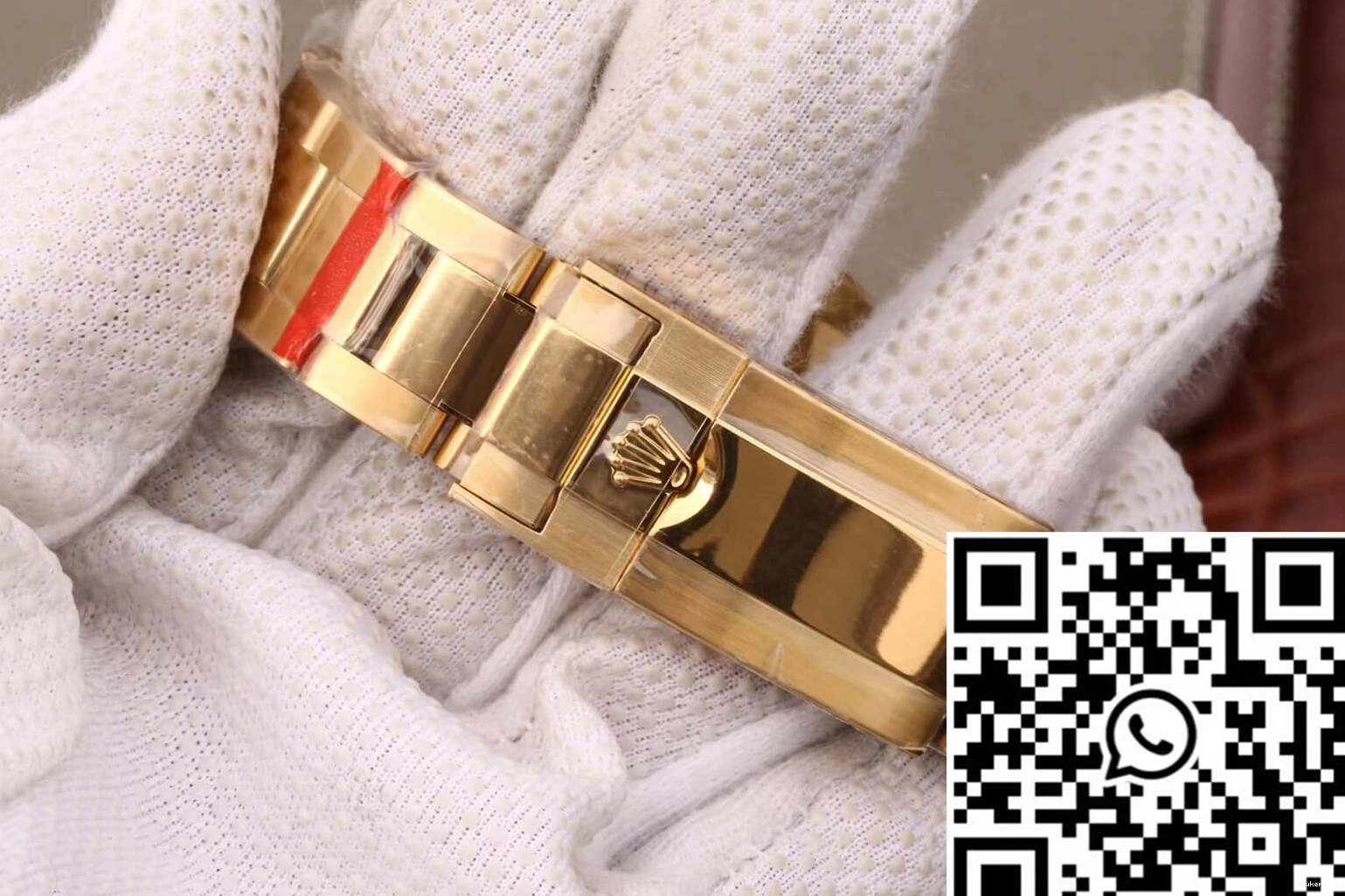 Gold M116508-0001 Rolex Factory Dial Cosmograph White Yellow JH Daytona 0131